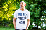 Real Men Worship Jesus Unisex Christian Shirt