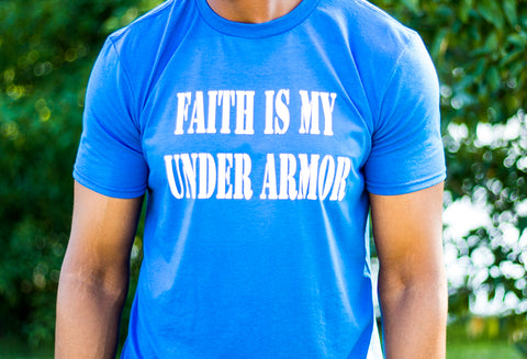 Faith Is My Under Armor Unisex Christian Shirt